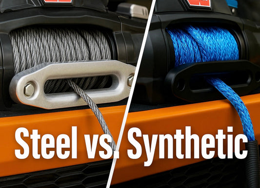 Steel Cable vs. Synthetic Rope: Which Winch Line Should You Choose?