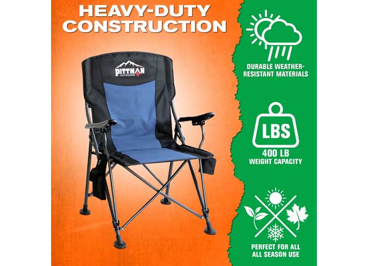 Pittman Outdoors Heated Camping Chair