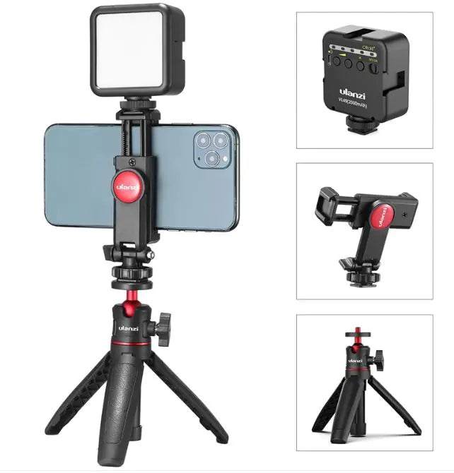 Portable Creator Kit – Light, Mic & Tripod