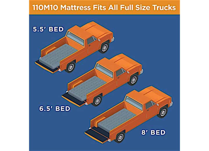 Rightline Gear Truck Bed Air Mattress (5.5ft–8ft)