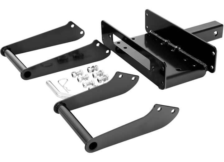 Winch Cradle by Smittybilt — Mount Smart. 2in; Fits 8K to 12K Winches