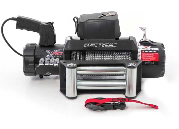 XRC GEN2 9.5K WATERPROOF WINCH W/ STEEL CABLE; IP67