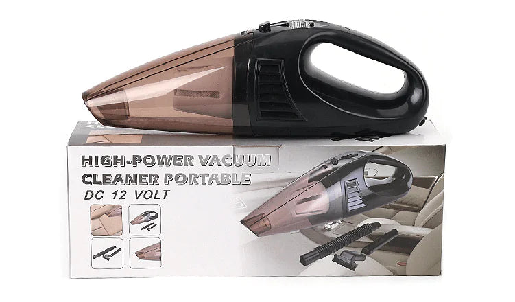 12V High-Power Portable Wireless Car Vacuum Cleaner