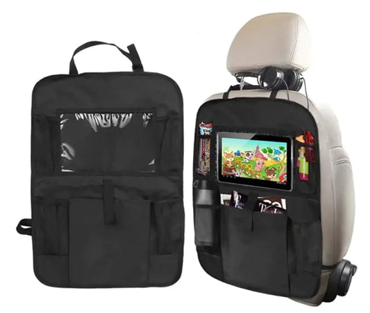 Auto Seat Storage Caddy with Tablet Pocket