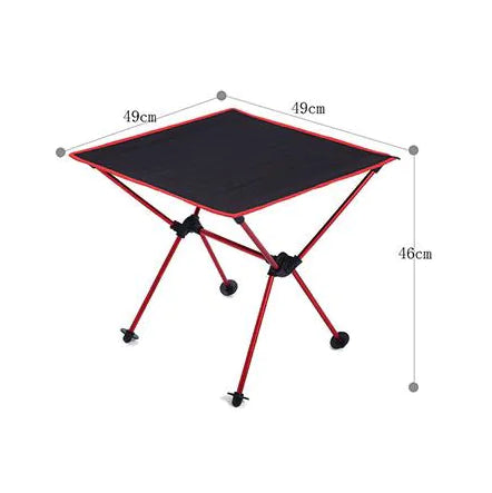 Portable Folding Picnic Table with Oxford Cloth & Aluminum