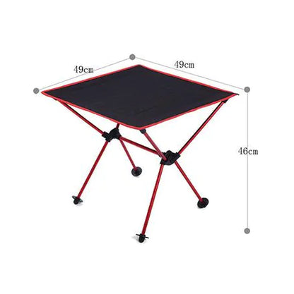 Portable Folding Picnic Table with Oxford Cloth & Aluminum