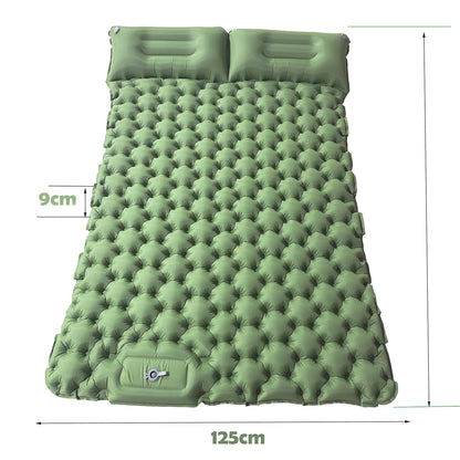 Inflatable Double Camping Mattress for Outdoor Use
