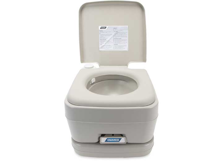 Camco Portable Toilet – 2.6 Gallon Capacity