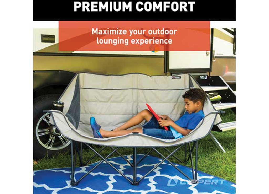 Lippert Campfire Folding Loveseat