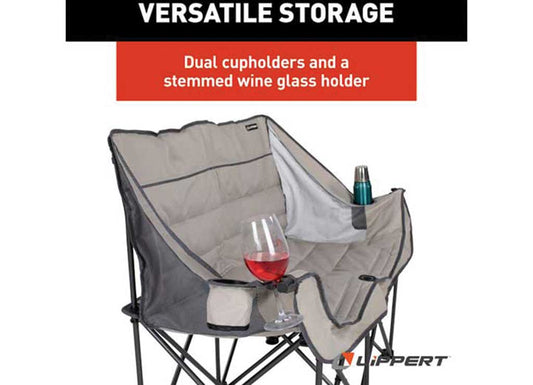 Lippert Campfire Folding Loveseat