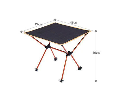 Portable Folding Picnic Table with Oxford Cloth & Aluminum