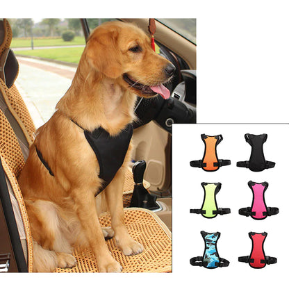 Pet Car Harness for Medium Dogs - Safety Seat Belt
