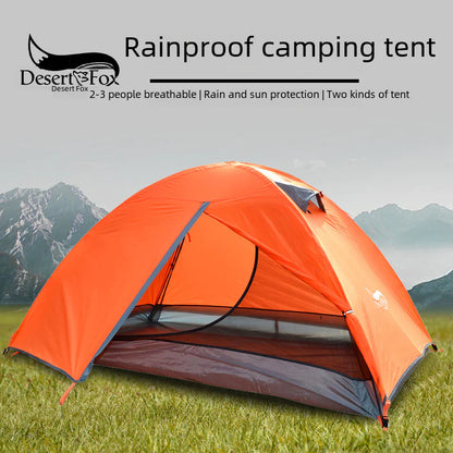 Outdoor Double Layer Oxford Fabric Camping Tent