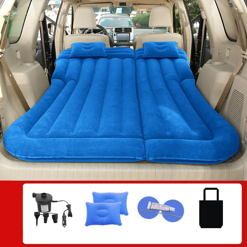 Premium Inflatable Car Mattress – With Pump