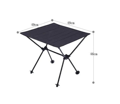 Portable Folding Picnic Table with Oxford Cloth & Aluminum