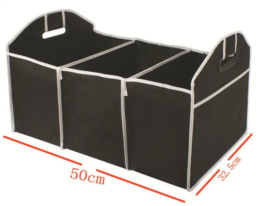 Auto Essentials Organizer with Trash Bin