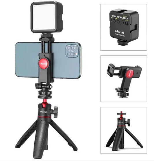 Portable Creator Kit – Light, Mic & Tripod