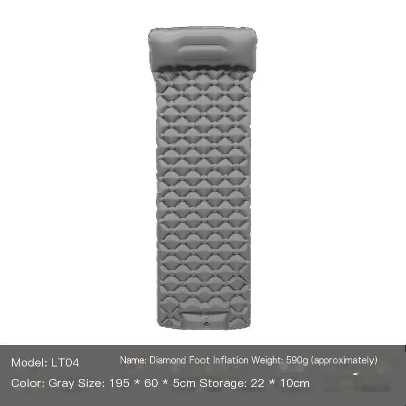 New Lightweight Outdoor Camping Inflatable Sleeping Pad