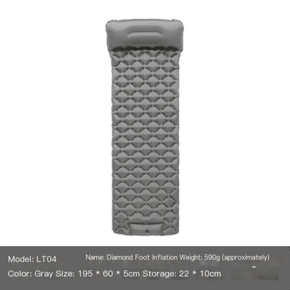 New Lightweight Outdoor Camping Inflatable Sleeping Pad